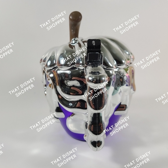 Disneyland 100 Years Snow White Purple Platinum Poison Apple Mug  *NEW* - Picture 2 of 5